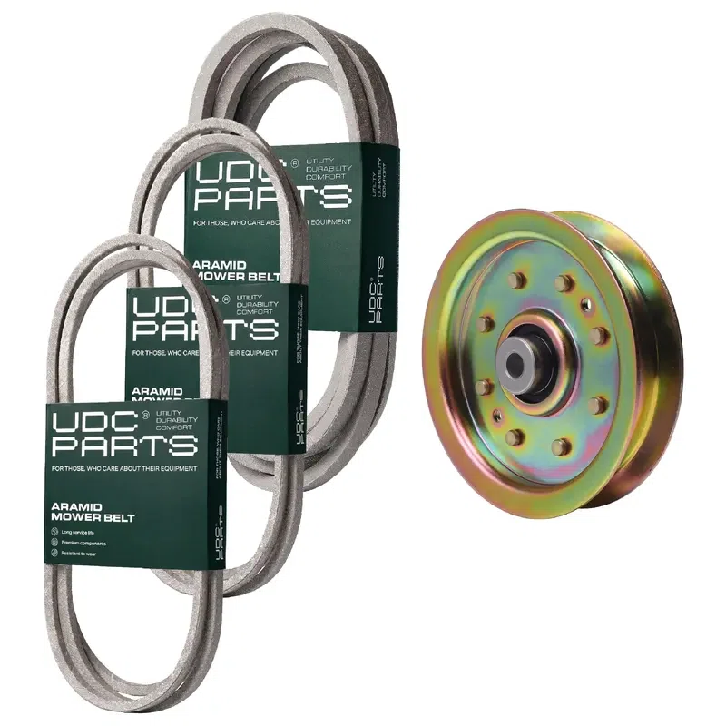 UDC Parts Mower Kit / Belt 754-04033 + Belt 754-04060 + Belt 754-04219 + Pulley 956-04129 / Fits Yard-Man LT-46