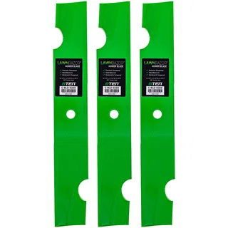 LawnRAZOR Blade Bad Boy Magnum 48 Inch Deck 038-4826-00 Notched High Lift 3 Pack
