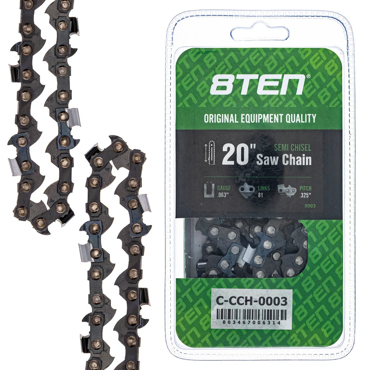 Chainsaw Chain .063 .325 81DL For Stihl Solo Homelite 26RM381 26RSC81 501841781 591104281 H2881