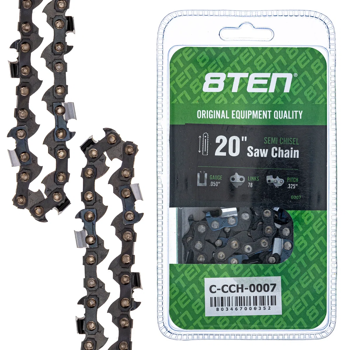 20 Inch Chainsaw Chain for .050 .325 78DL Husqvarna 240 Jonsered CS2250