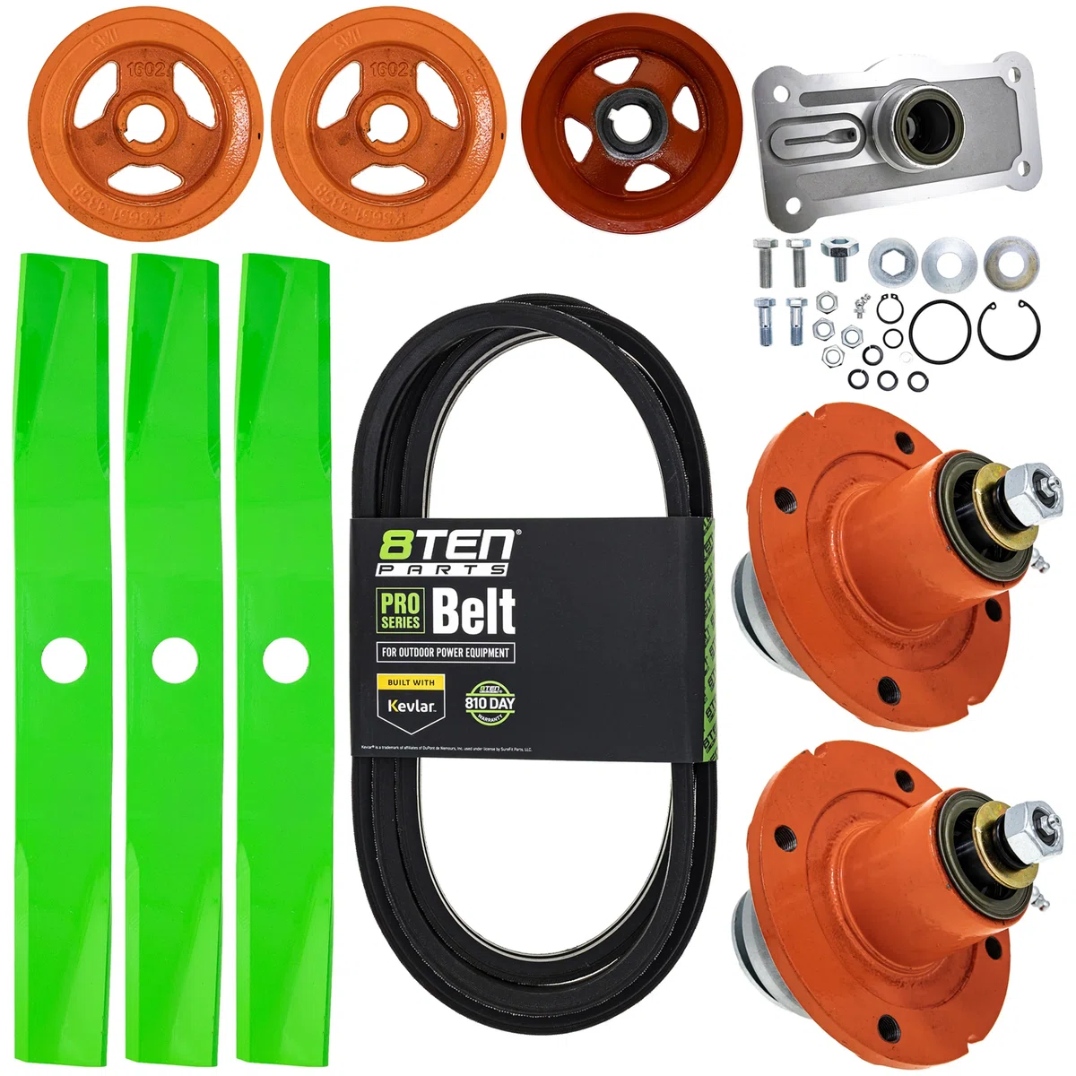 Blade Spindle Belt Kit for Kubota BX25D RCK60-29B 60-Inch K5645-34340