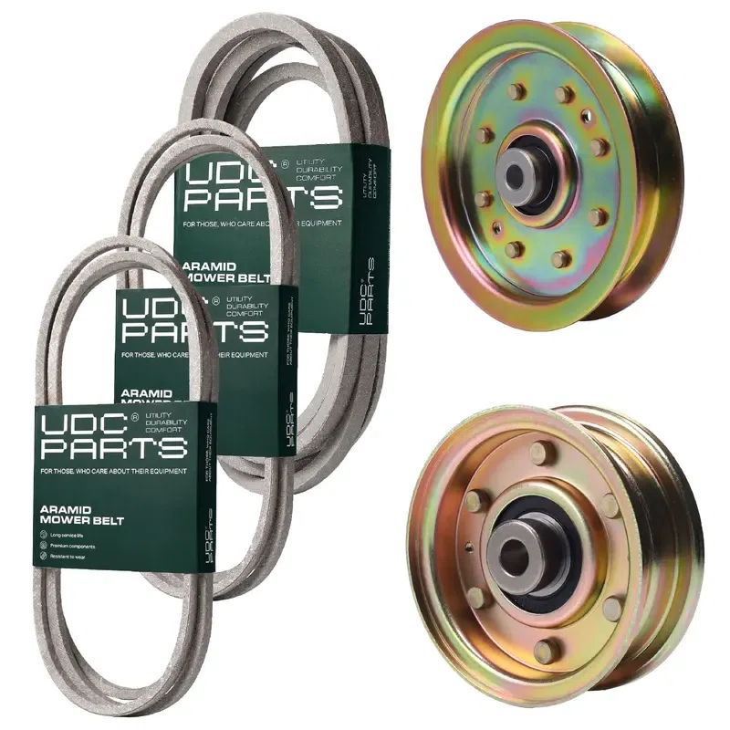 UDC Parts Mower Kit / Belt 754-04060 + Belt 754-04062 + Belt 754-04118 + Pulley 756-04224 + Pulley 956-04129 / Fits Yard-Man LT-46