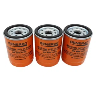 Generac 0K06950SRV Genuine OEM 90mm Oil Filters 3 PK