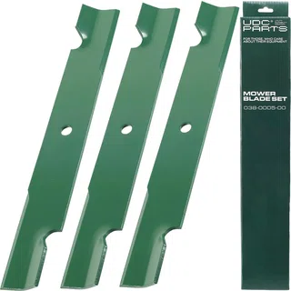 038-0005-00 Mower Blades Replacement for Bad Boy 54 Inch MZ Magnum MZ Rambler CZT Elite / High Lift Mulching / 3 Pack