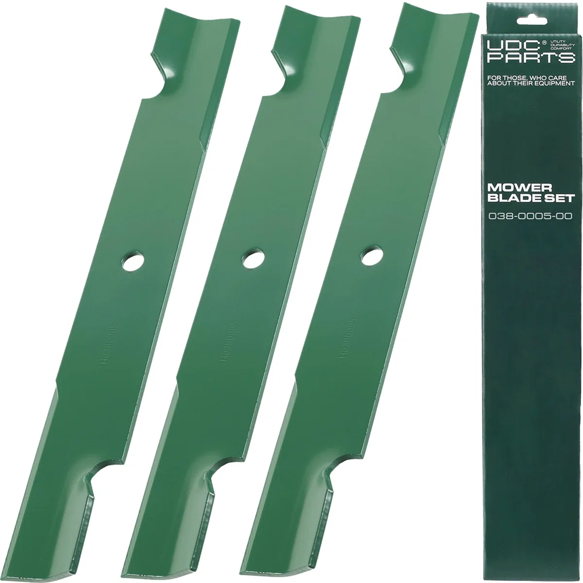 038-0005-00 Mower Blades Replacement for Bad Boy 54 Inch MZ Magnum MZ Rambler CZT Elite / High Lift Mulching / 3 Pack