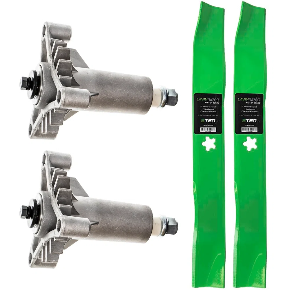Heavy Duty Spindle Mulching Blade Kit For Poulan Pro Husqvarna Poulan MK1002240