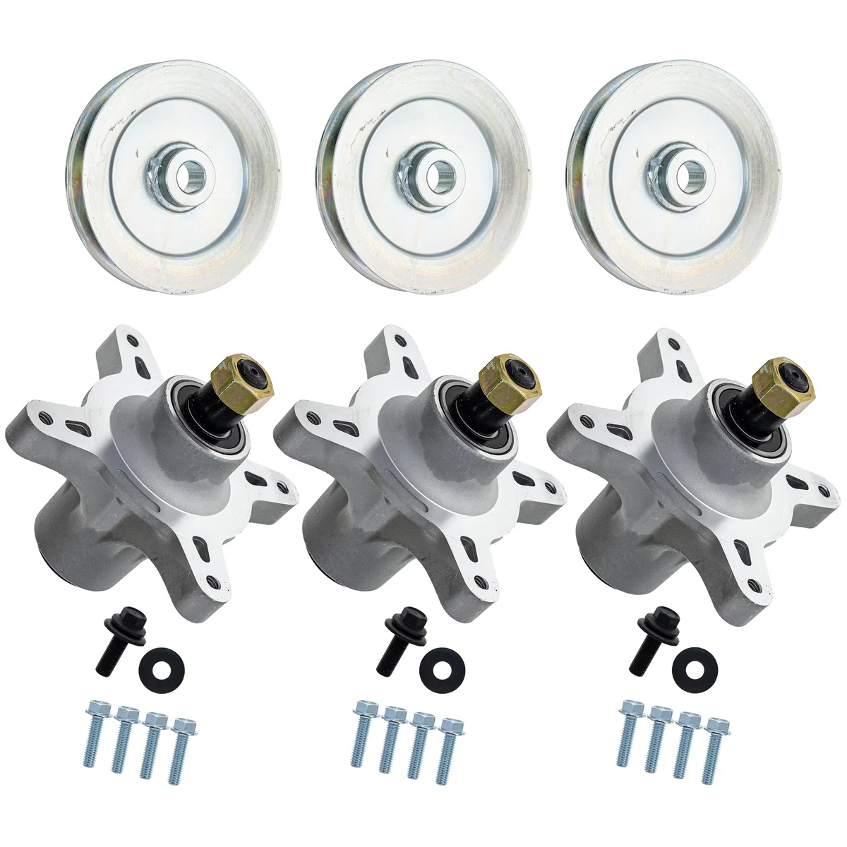 Spindle & Pulley Kit For Toro Exmark 810-KSP4205N | 1-PACK
