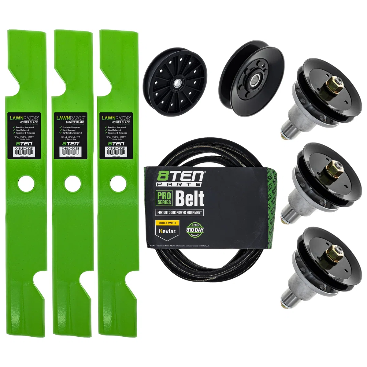 Blade Spindle Belt Idler Deck Kit For Exmark MK1009588