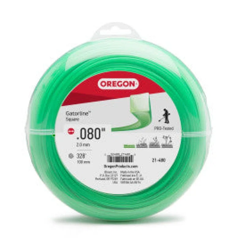 Oregon 21-480 Gatorline Square Trimmer Line .08" by 328' Donut
