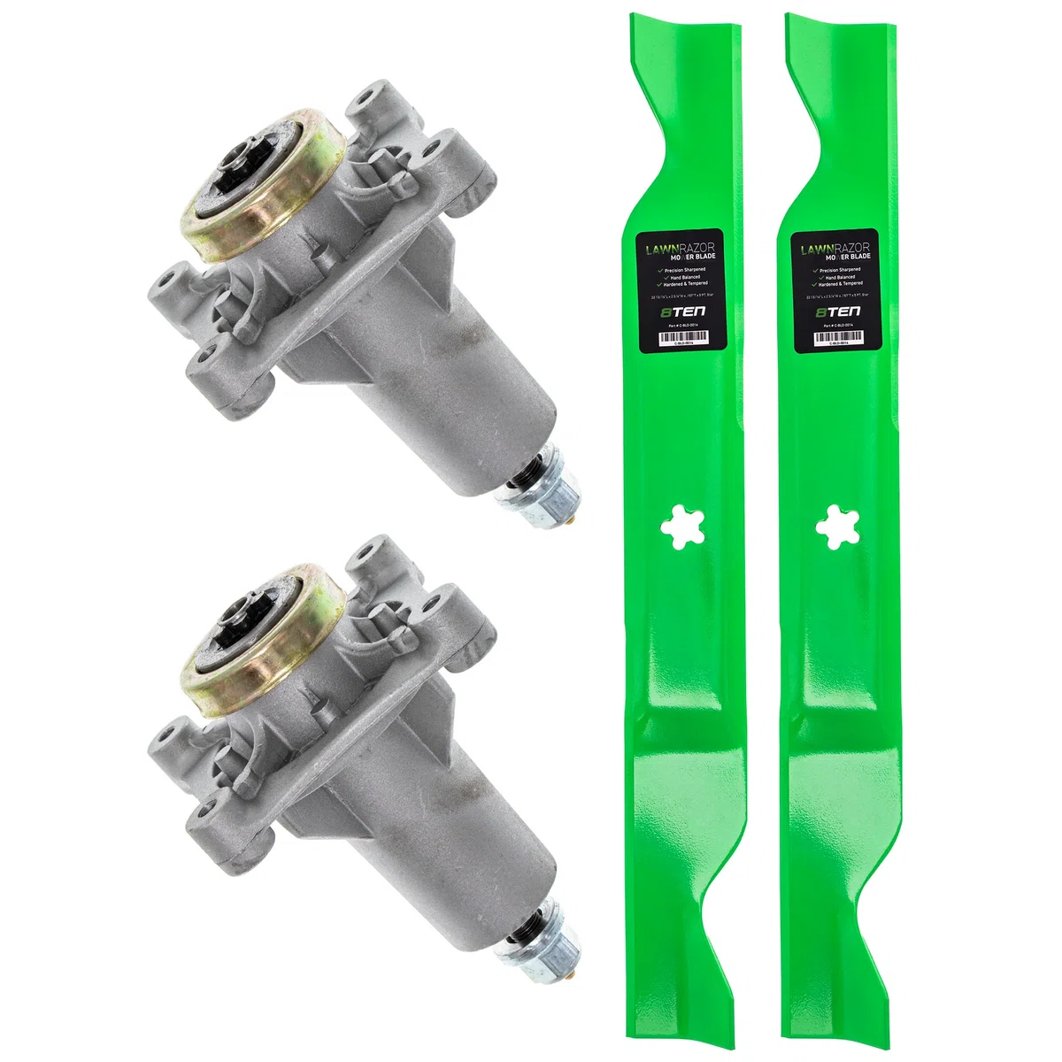 Deck Spindle & Mower Blade Kit For Husqvarna Poulan Pro Jonsered MK1002148