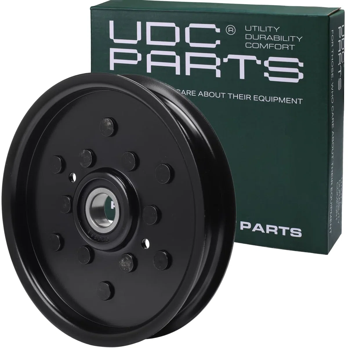 AM121602 Idler Pulley / 48 inch Deck / Replacement for John Deere AM106627 AUC16698 LT133 LT160 F725 X320 GT235 LT155 GT225 Scotts Z445 Z425