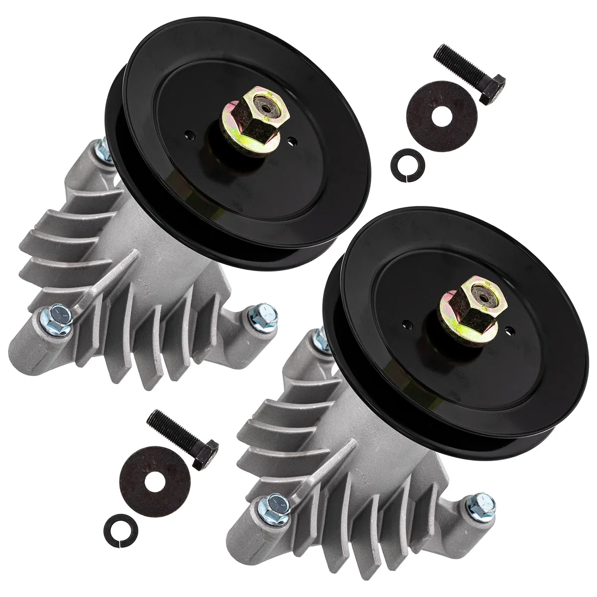 Deck Spindle Set For AYP Poulan Pro Weed Eater 130794 532130794 539110158 582922301 532183170 | 2-PACK