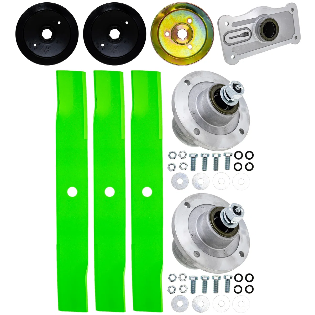 Blade Spindle Kit for Kubota BX1860 BX1870 BX25 RCK54P23BX 54-Inch Deck