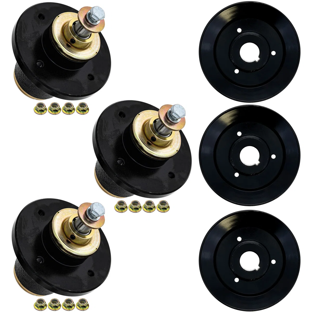 Deck Spindle Kit for Bad Boy Rebel 037-4000-00 033-6006-00 54-Inch