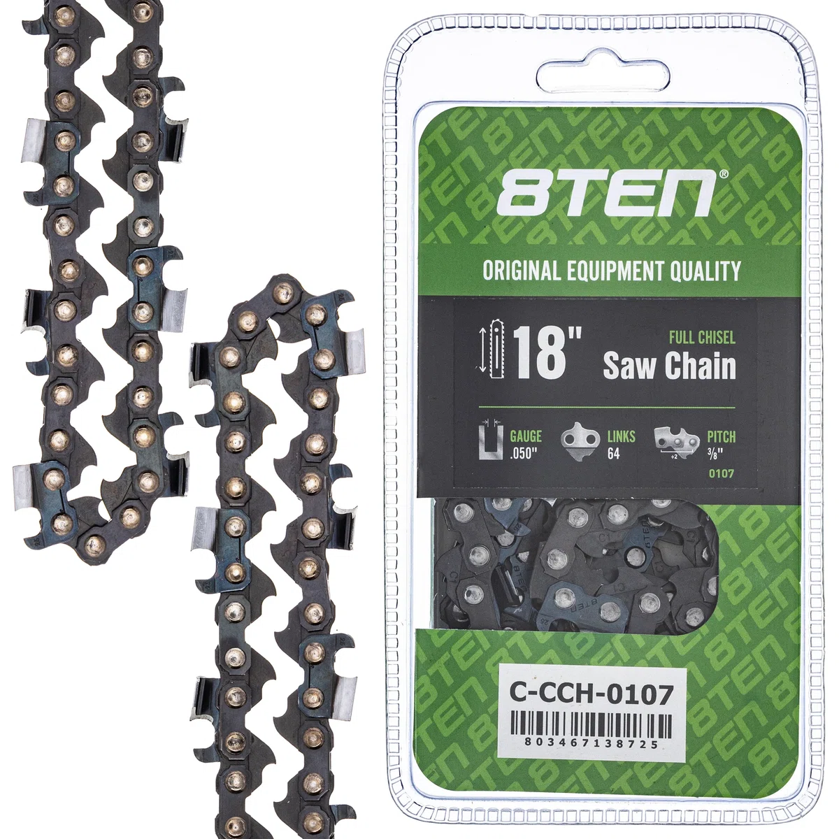 Chainsaw Chain 18 Inch .050 3/8 64DL For Makita Tanaka Skil 72LPX064G 72LPX64CQ H4664 33RS364E