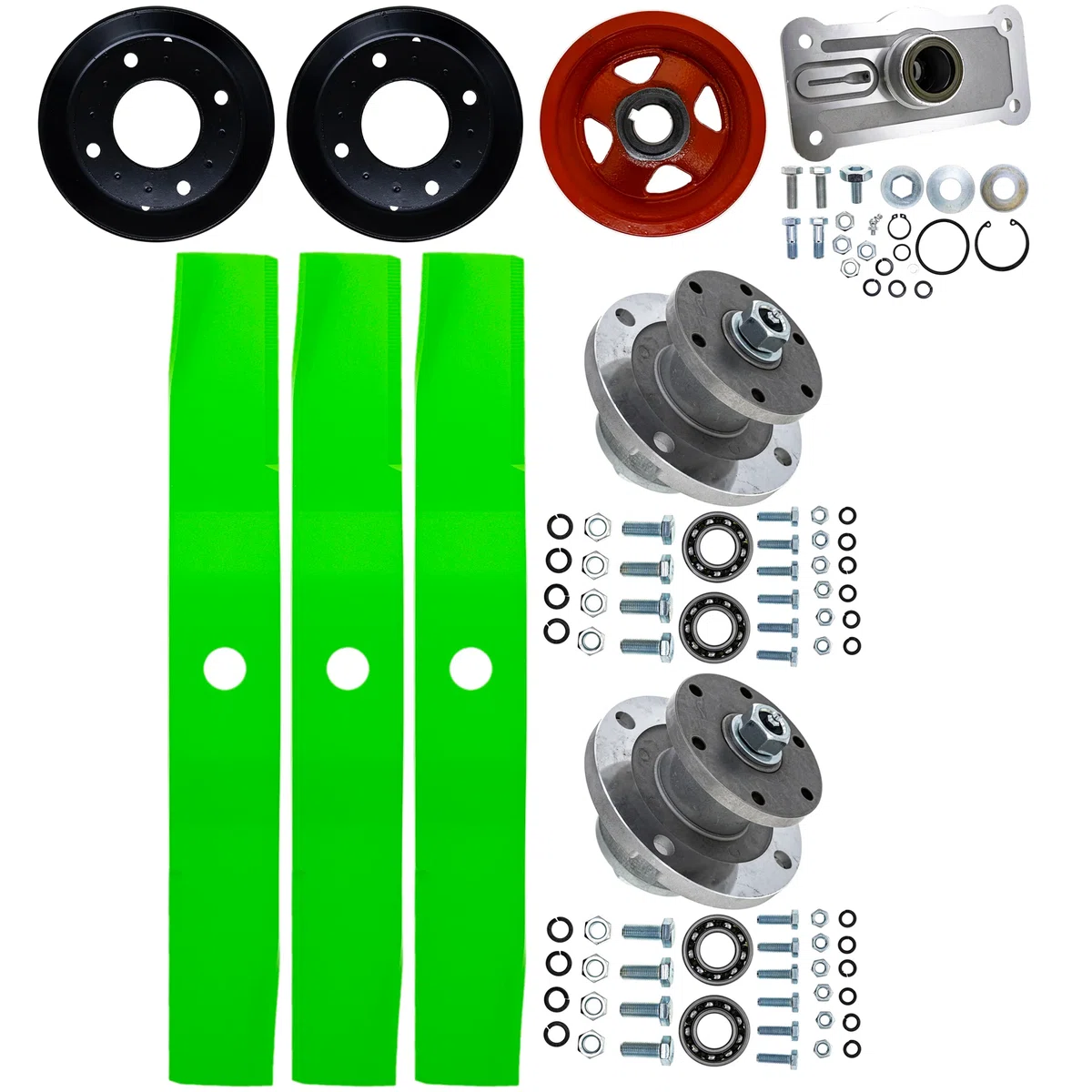 Blade Spindle Kit for Kubota BX1850D BX1880 RCK54-23BX BX25 54-Inch Deck