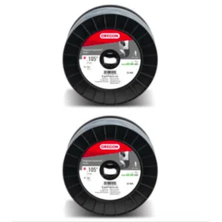 2PK Oregon 22-805 Magnum Gatorline Square Trimmer Line .105" by 564'