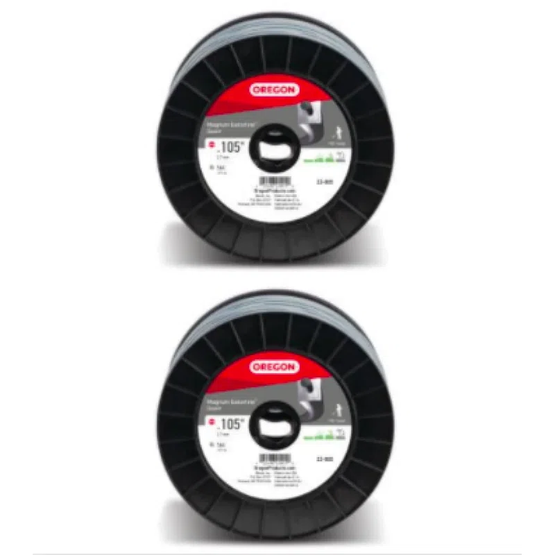 2PK Oregon 22-805 Magnum Gatorline Square Trimmer Line .105" by 564'