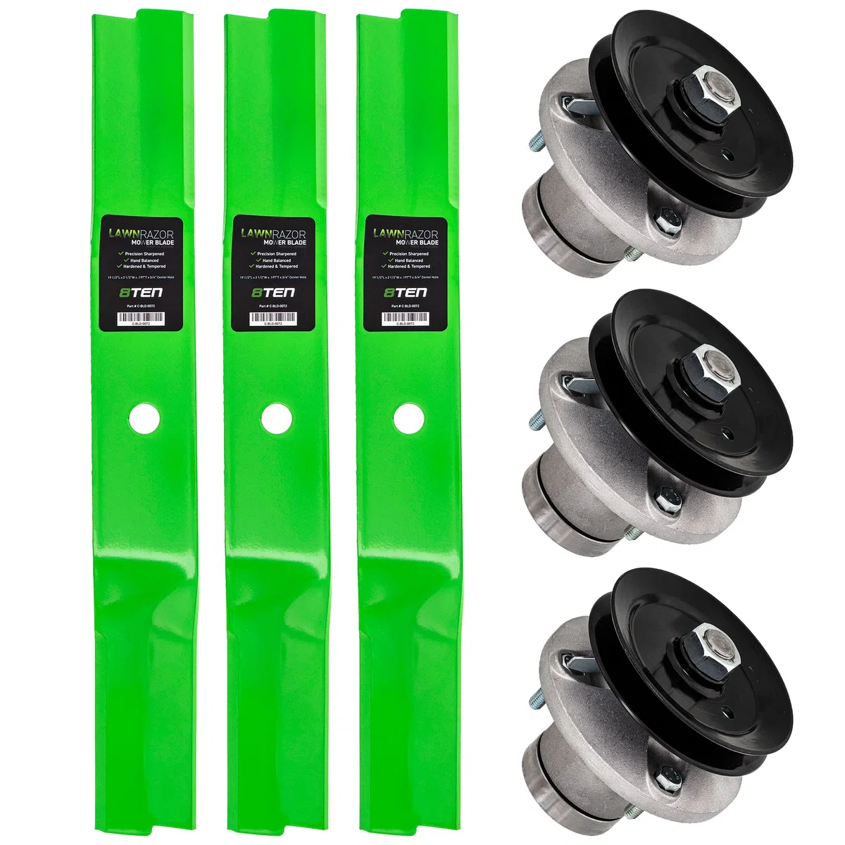 Mower Deck Rebuild Kit for Exmark Turf Tracer FMD524 103-9076 103-9084 52-Inch
