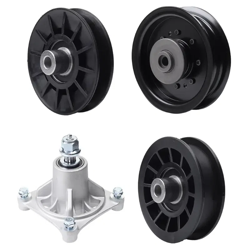 UDC Parts Mower Kit / Pulley 532194326 + Pulley 532194327 + Pulley 532196104 + Spindle 532174356 / Fits Husqvarna LT1597
