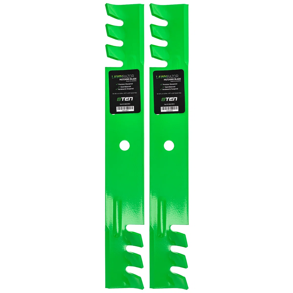 LawnRAZOR Toothed Blade For Gravely Exmark Ariens 00450300 GDU10231 03253800 04916400 038-0003-00 | 2-PACK