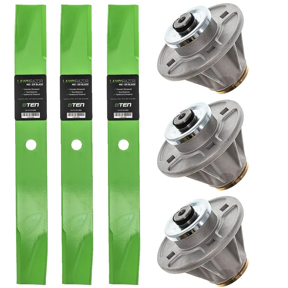 Deck Spindle & Mower Blade Kit For Ariens Gravely EverRide MK1002182