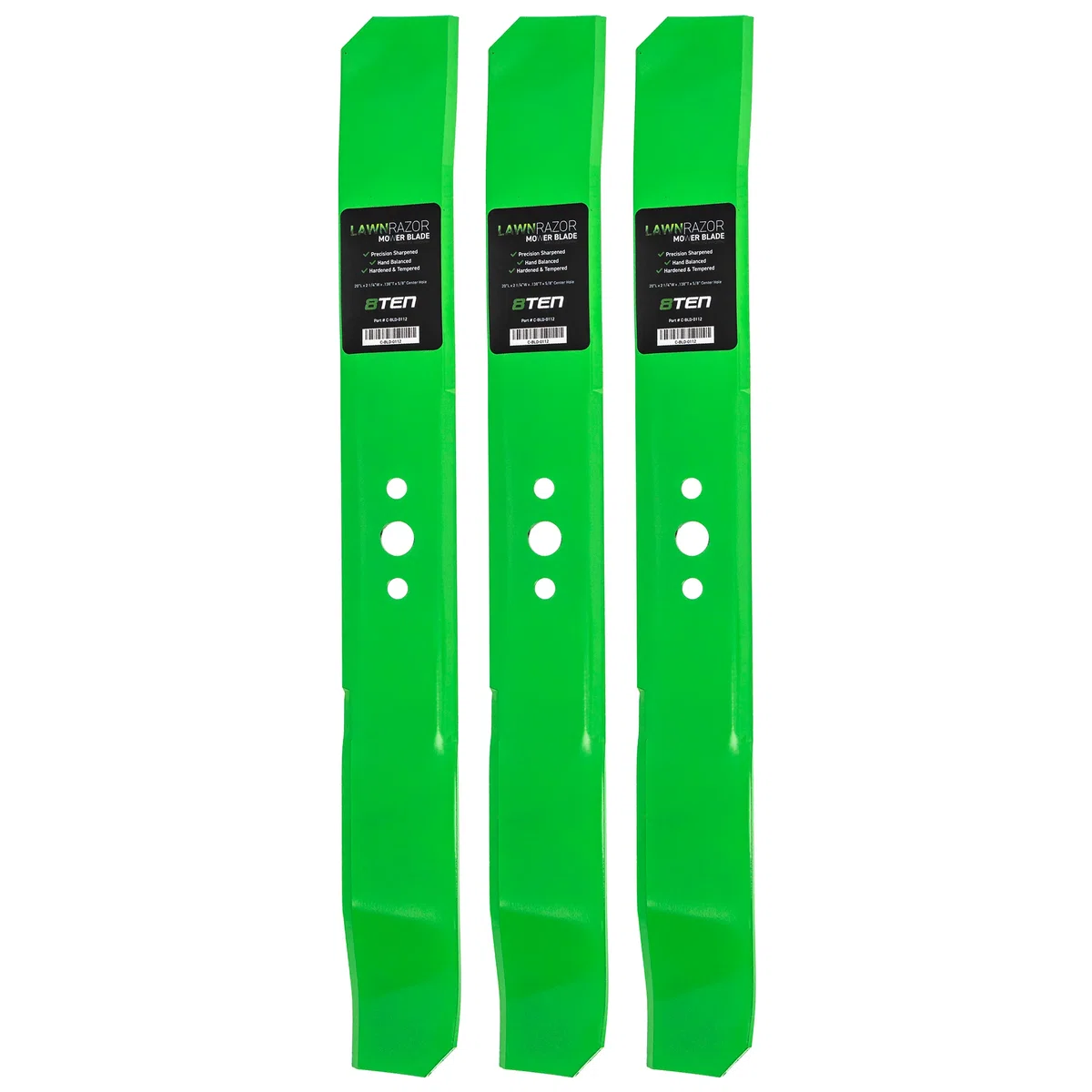 LawnRAZOR Mulching Blade For Poulan Pro Roper Rally Husqvarna 145106 532145106 146749 133346 134871 | 3-PACK