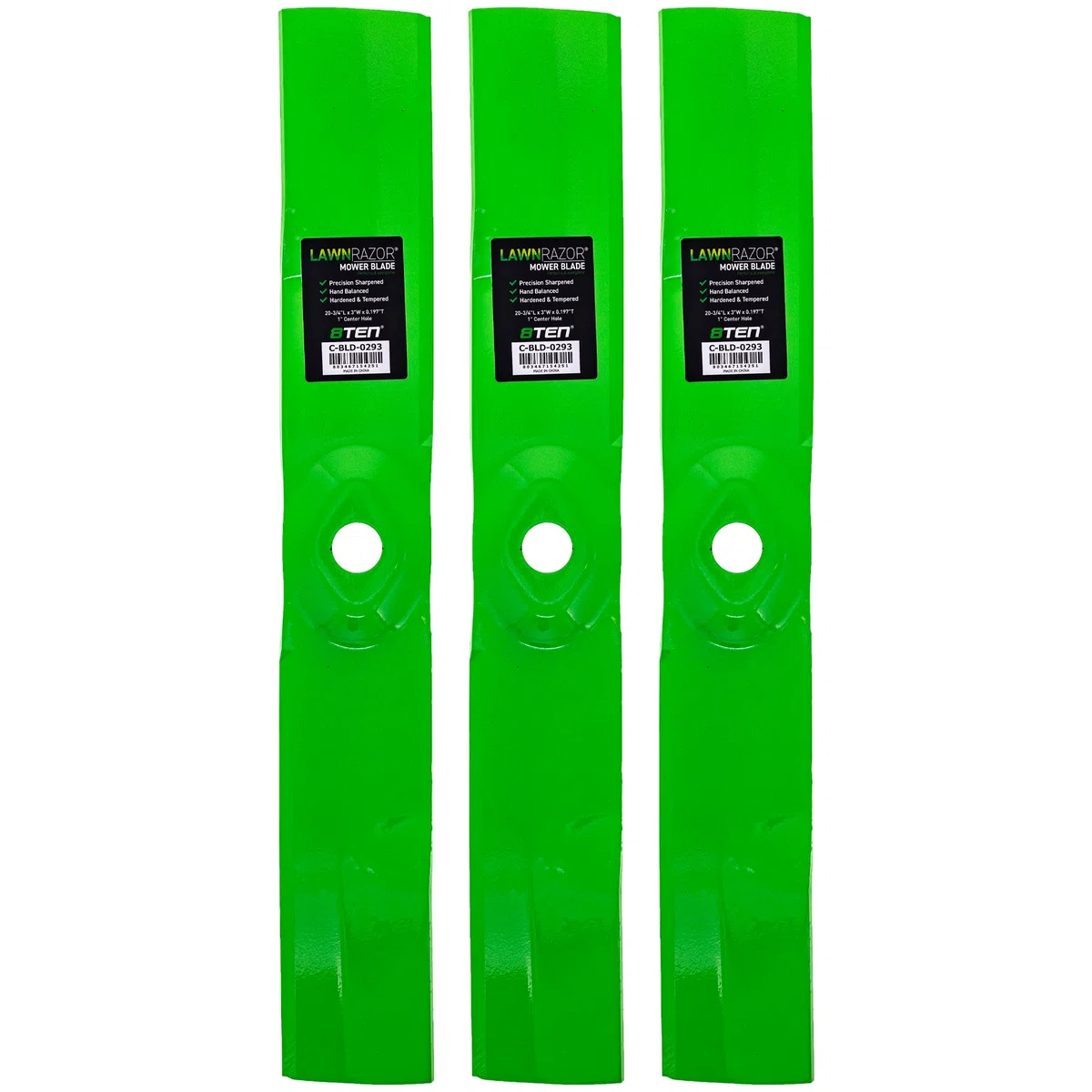 LawnRAZOR Low Lift Blade For Exmark 103-8240-S 103-8240 | 3-PACK