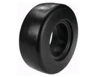 Solid Smooth/Slick Tread Front Caster Wheel 8x3.00-4, 8 x 300 x 4 | 8304-U-SM