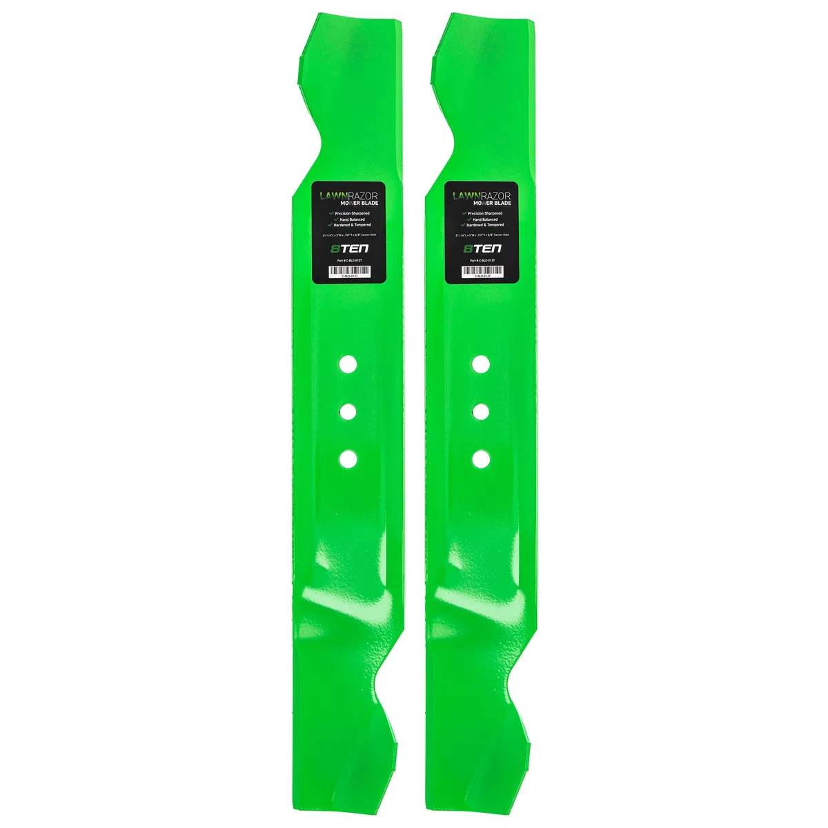LawnRAZOR Mulching Blade For MTD Turf Power Ranch King 942-0538 742-0538 | 2-PACK