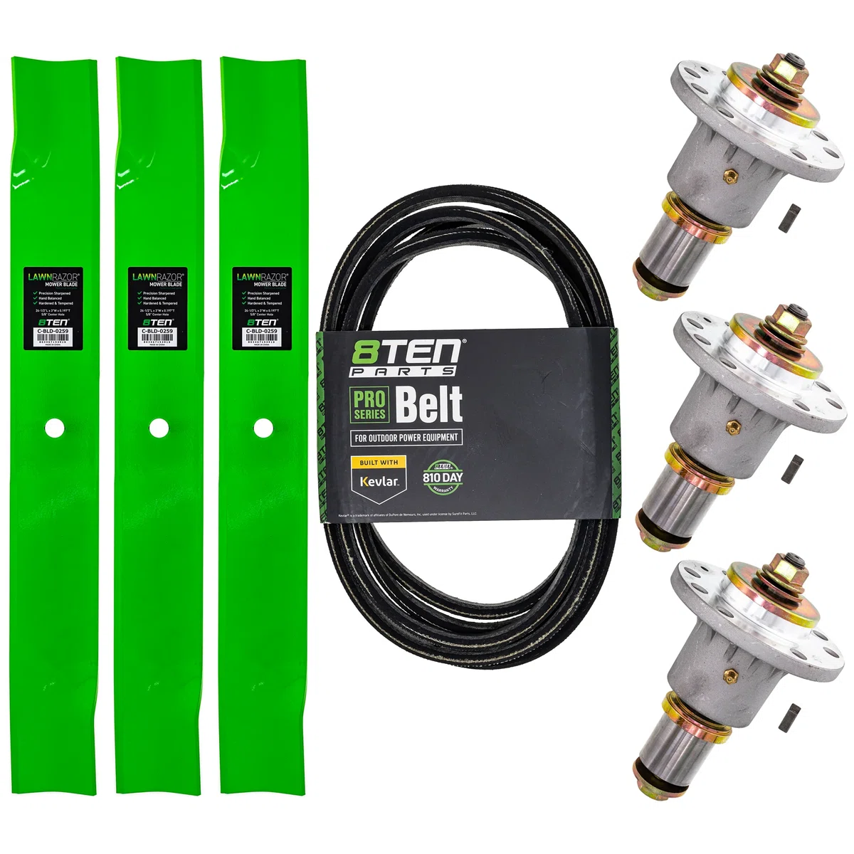 Blade Spindle Belt Deck Kit For Exmark MK1009722
