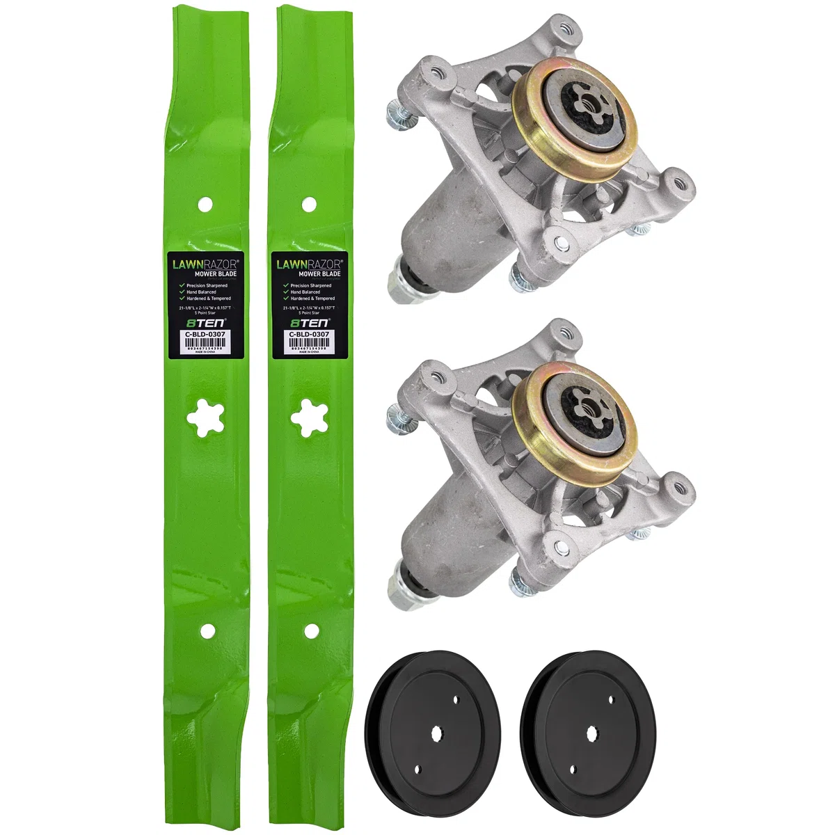 Blade Spindle Pulley Deck Kit For Ariens MK1009985