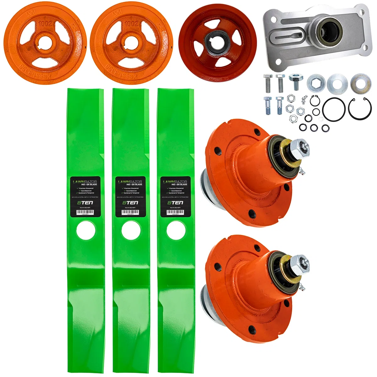 Blade Spindle Kit for Kubota BX25D B2601 RCK54-24B 54-Inch 70000-00605