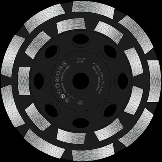 Cat 800 Expert Double Row 30 /40 Mesh Grit Diamond Grinder 5/8" 11 Thread 4 1/2" - 115mm