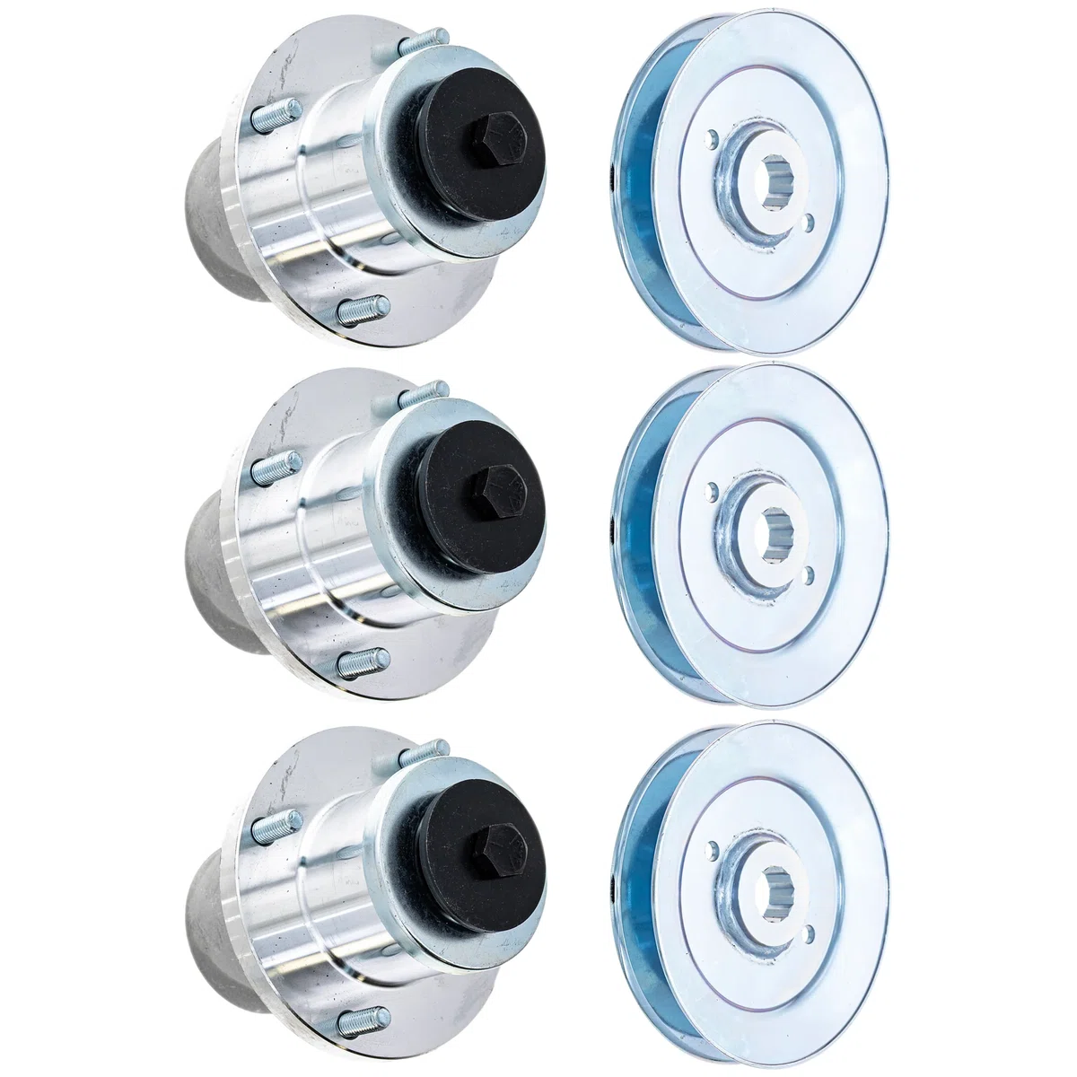 Deck Spindle for Hustler TrimStar 54-Inch 607208 607506 Walk Behind 3 Pack