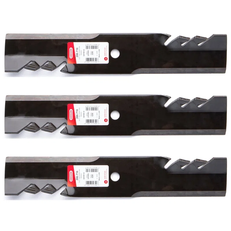 Oregon 396-716 G6 Gator Blades for 48" Husqvarna 539106040, 539106041