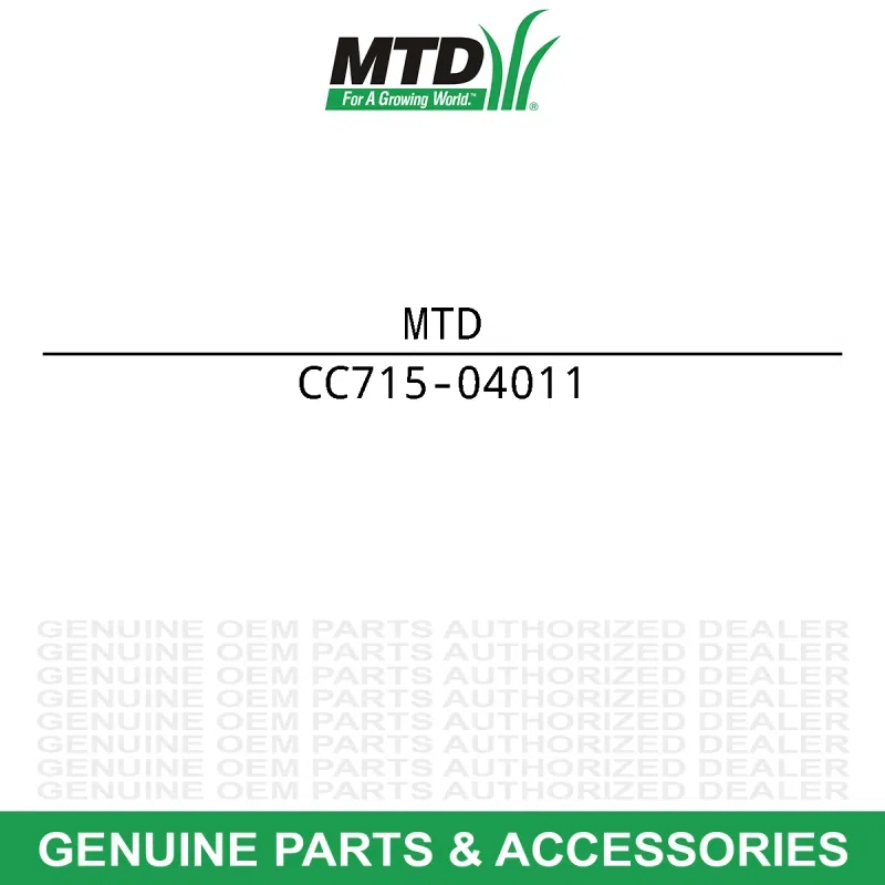 MTD 715-04011 Roll Pin