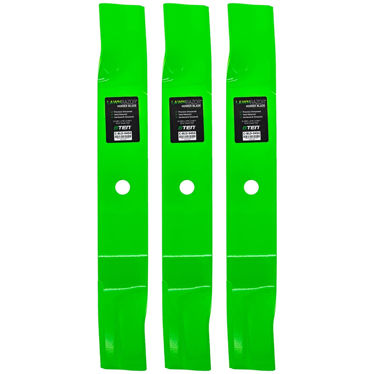LawnRAZOR High Lift Blade For John Deere M152727 | 3-PACK