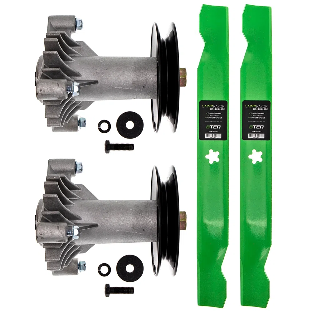 Deck Spindle & Mower Blade Kit For Poulan Pro AYP Poulan MK1002068
