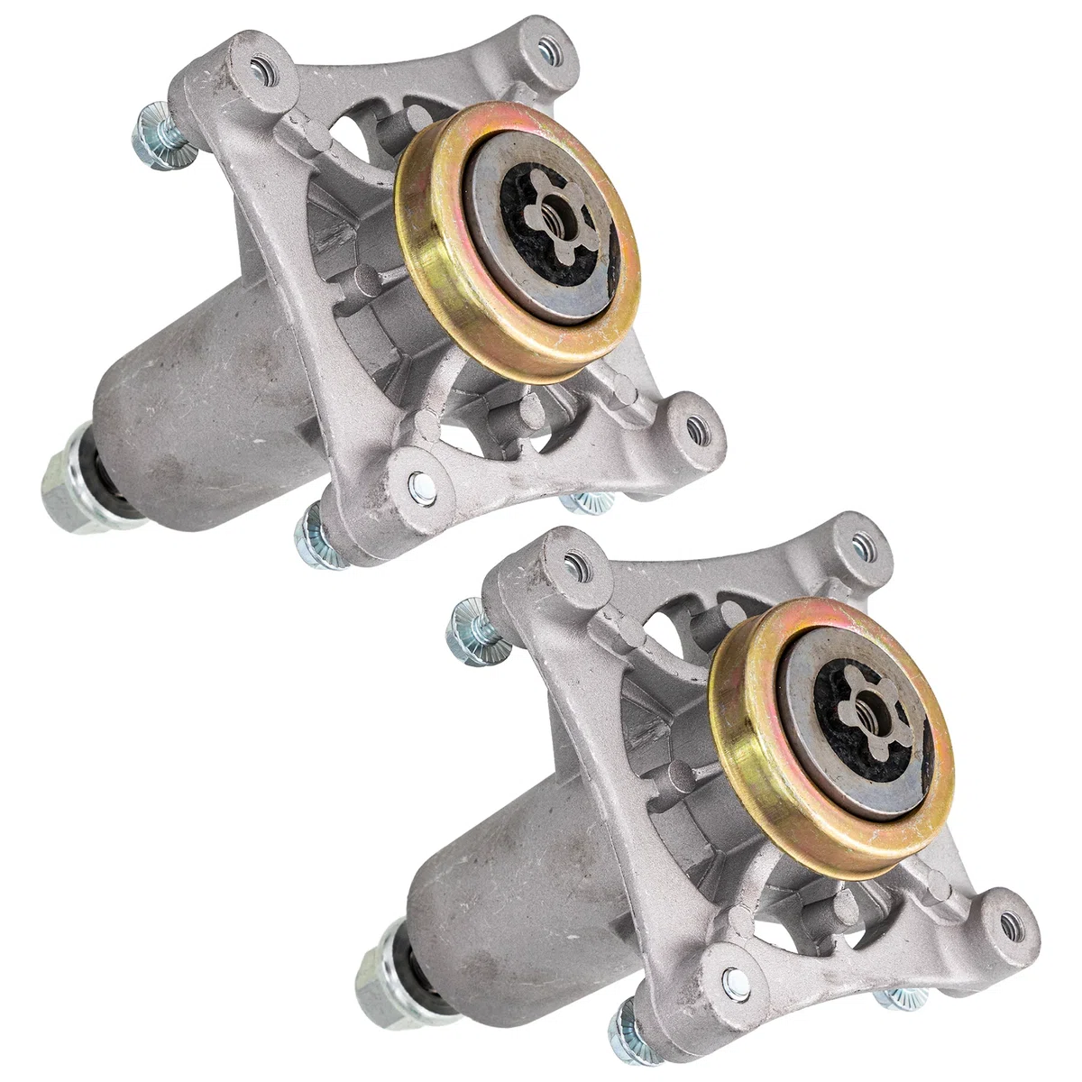 Deck Spindle Set For Husqvarna Poulan Pro Jonsered 187292 532187292 192870 532192870 532187281 | 2-PACK