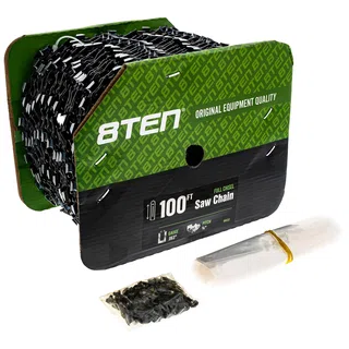 Chainsaw Chain Bulk Reel Full Chisel 100 Foot .063 3/8 Pitch