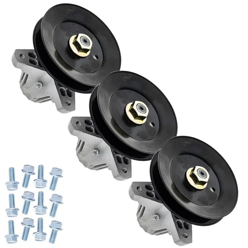 Deck Spindle Set For Troy-Bilt Cub Cadet 618P09255 618-09255 | 3-PACK