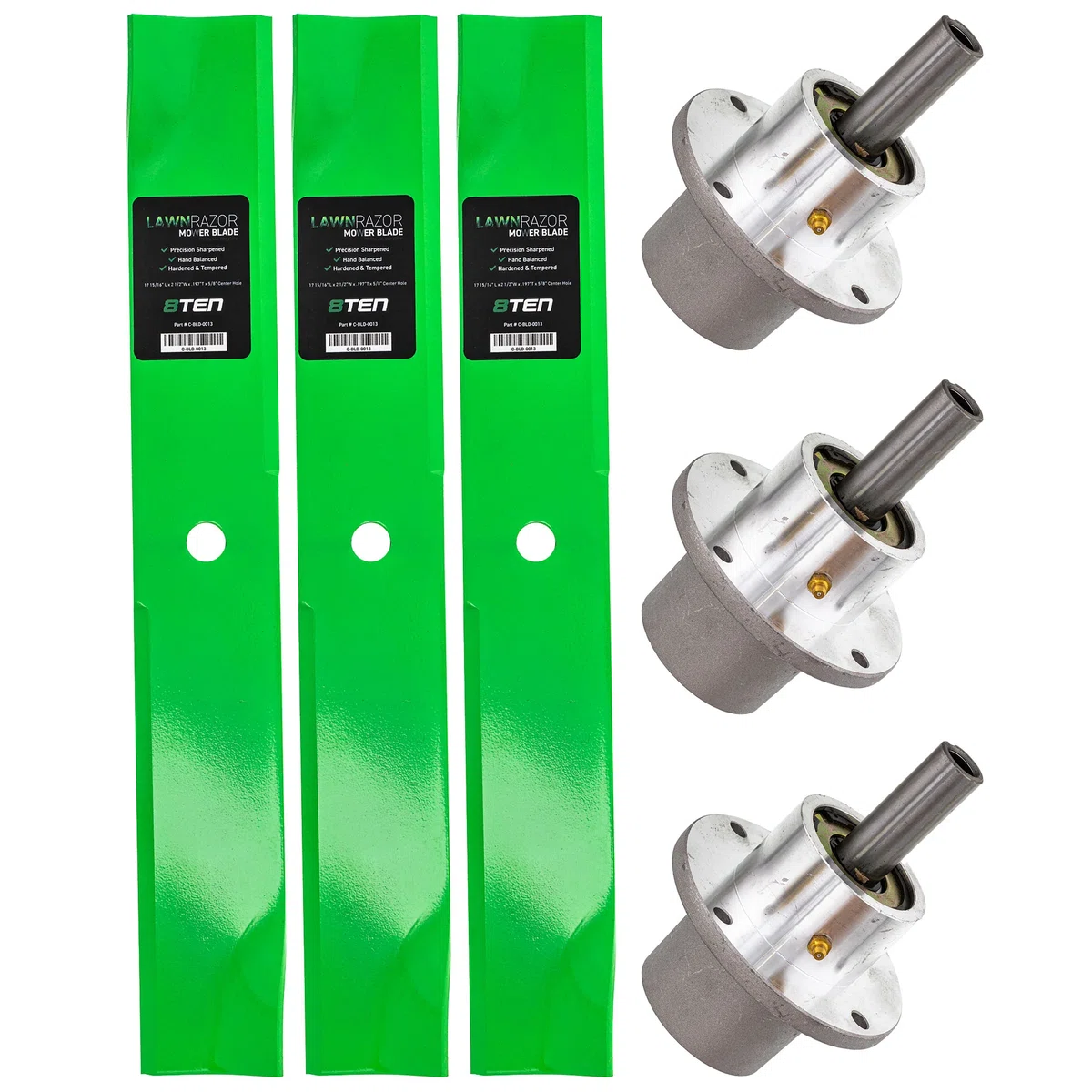 Deck Spindle & Mower Blade Kit For Ferris MK1002144