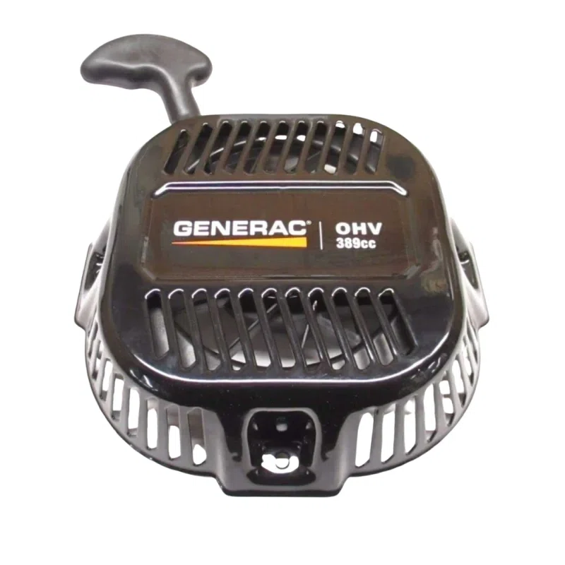 Generac 0J0813ASRV Genuine OEM Recoil Cover Assembly w/ 389 Decal