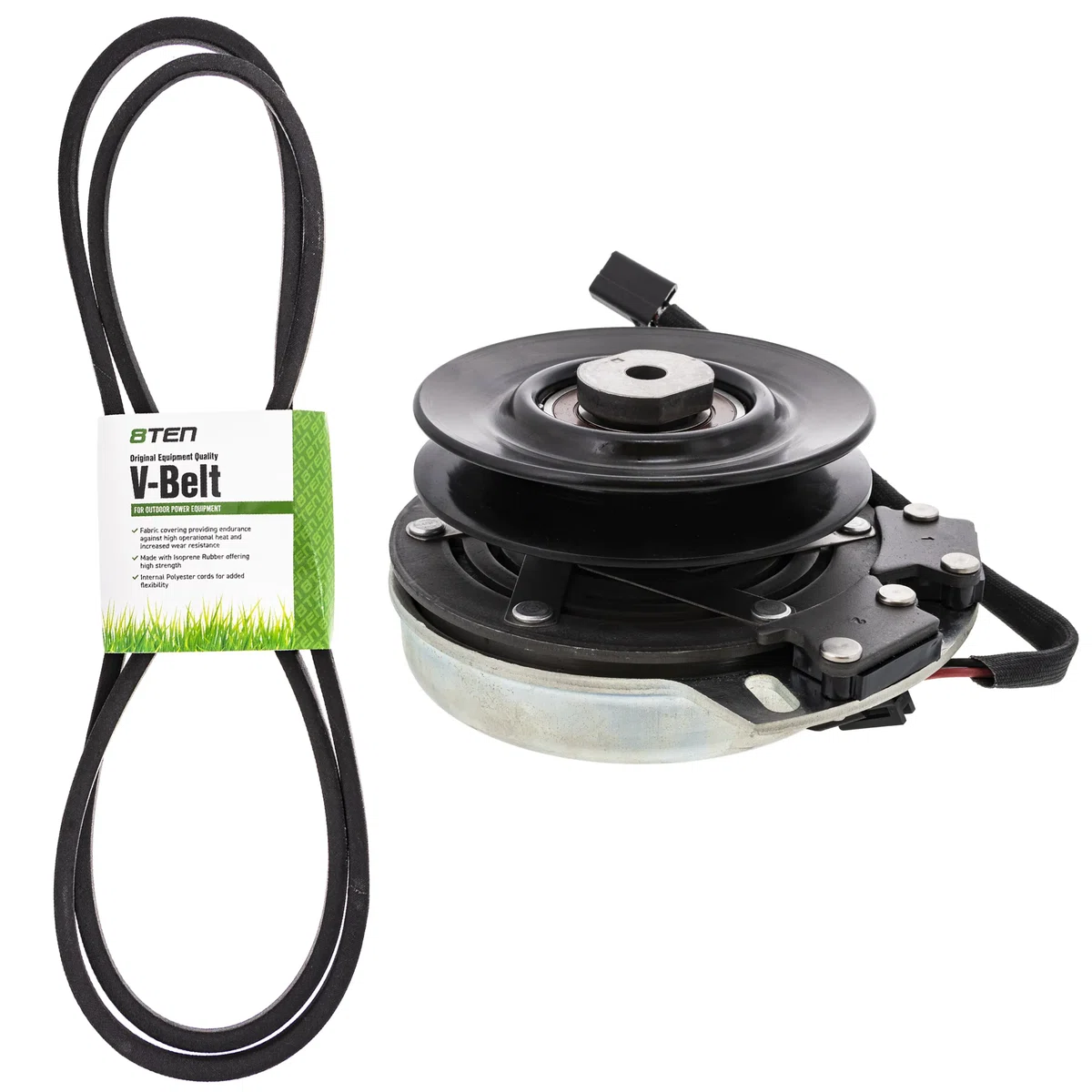 Electric PTO Clutch & Belt Kit For John Deere MK1006372