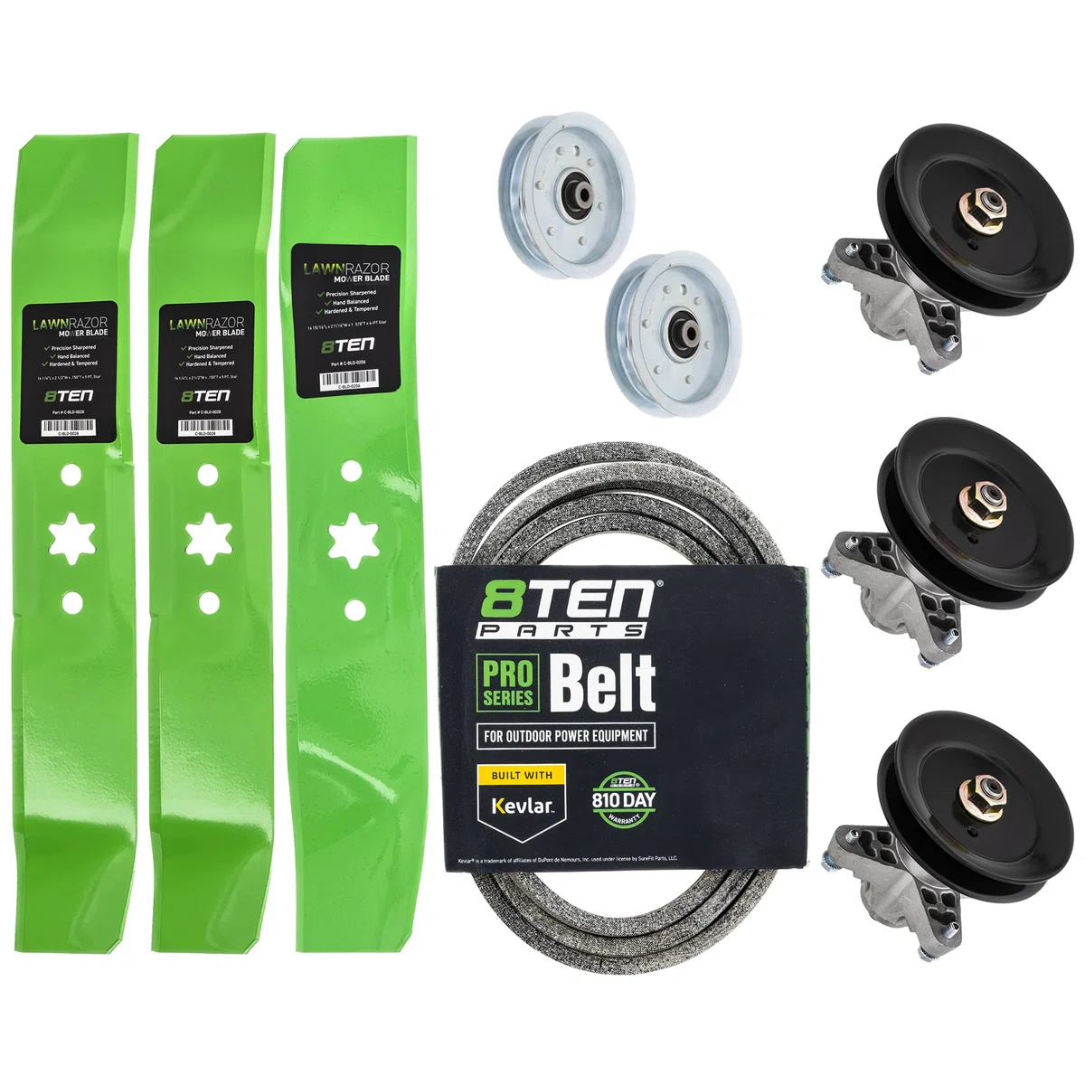 Mower Deck Rebuild Kit For Huskee Yard-Machines White Outdoor MK1005344