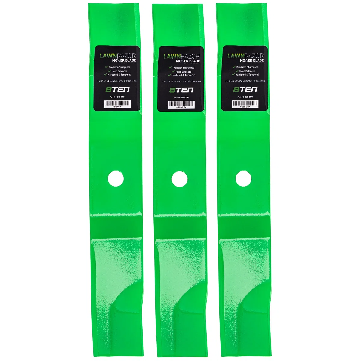 LawnRAZOR Low Lift Blade For Ariens Gravely 04769800 | 3-PACK