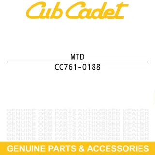 MTD 761-0188 Blade Brake Shoe