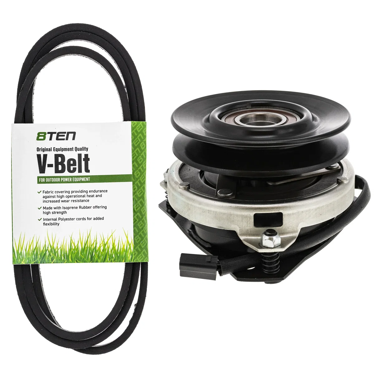 Electric PTO Clutch & Belt Kit For Poulan Poulan Pro Husqvarna MK1006330