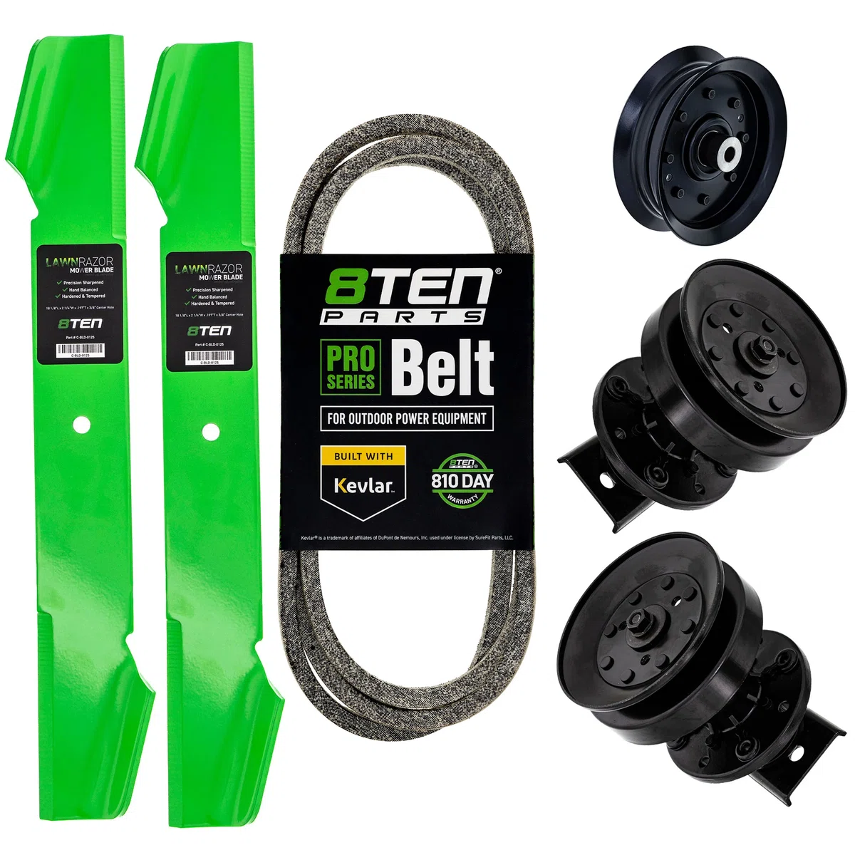 Blade Spindle Belt Idler Deck Kit For Roper Poulan Pro Weed Eater MK1010129